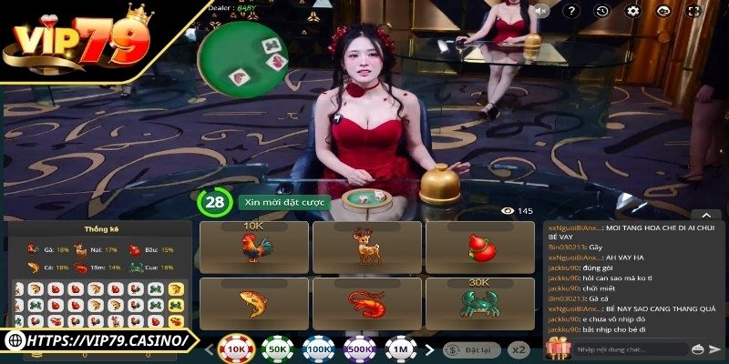 Bầu Cua Vip79 – Đặt Chuẩn Linh Vật, Nhận Thưởng Bất Ngờ 2 Các bước tham gia bầu cua tại Vip79 chi tiết