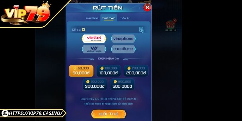 Nạp Rút Tiền Vip79 2 Hướng dẫn các kiểu rút tiền phổ biến nhất