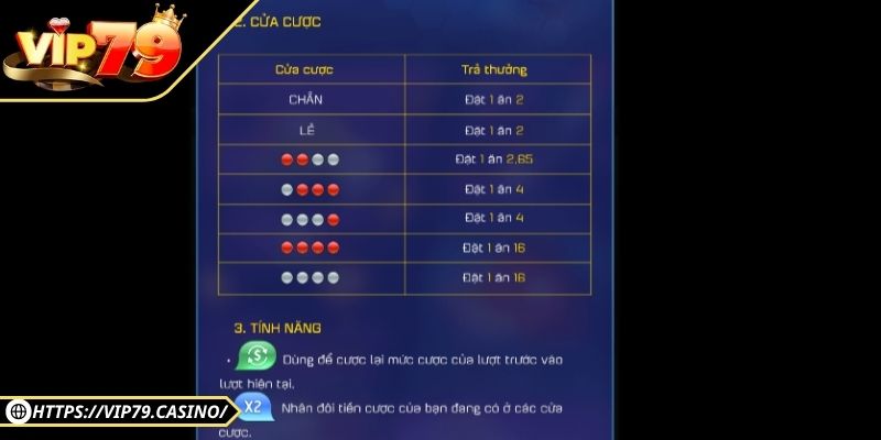 Xóc Đĩa Đổi Thưởng Vip79 Hấp Dẫn Khó Cưỡng Năm Nay 2 Tỷ lệ trả thưởng thắng xóc đĩa cực cao